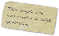 This sample site...